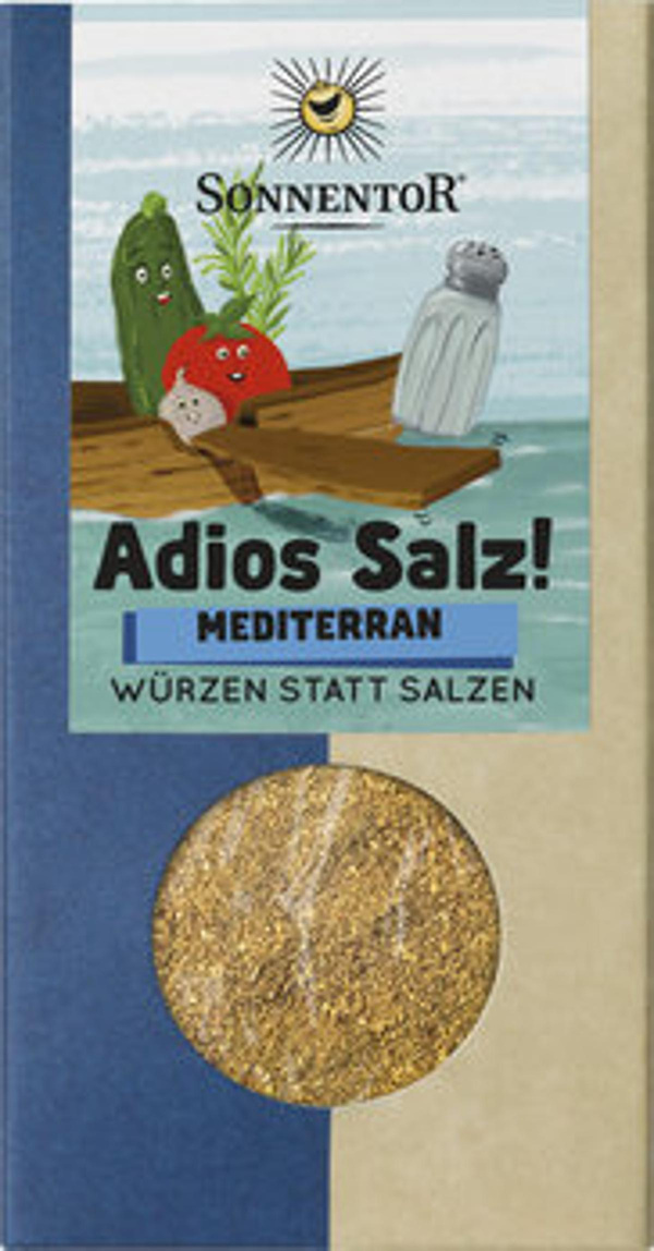 Produktfoto zu Adios Salz! Mediterran 55g