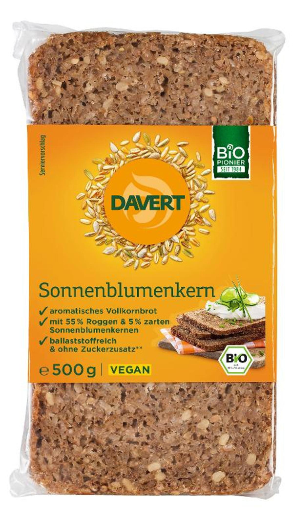 Produktfoto zu Sonnenblumenbrot 500 g