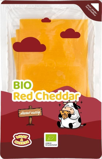 Produktfoto zu Red Cheddar Scheibenkäse