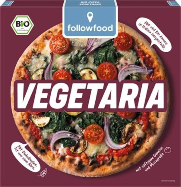 Produktfoto zu Dinkel-Pizza Vegetariana