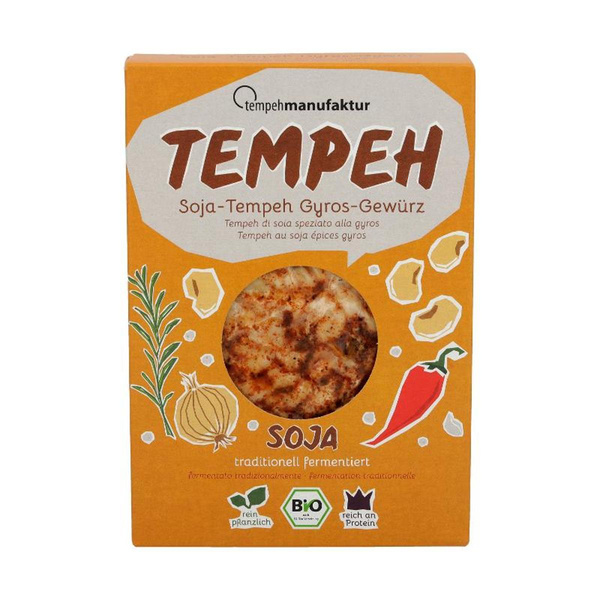 Produktfoto zu Tempeh Soja Gyros 200g