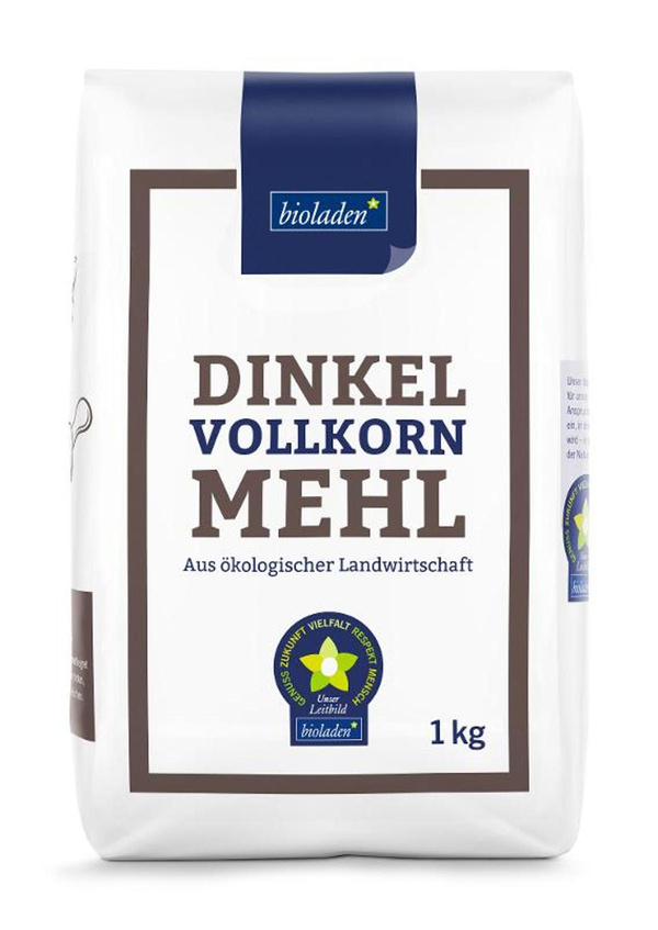 Produktfoto zu VPE 6x1kg Dinkelvollkornmehl