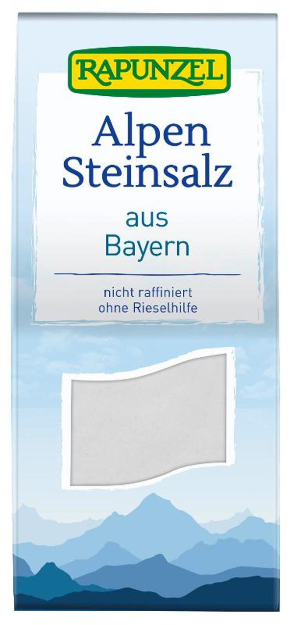 Produktfoto zu Steinsalz aus Bayern 500 g