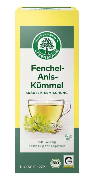 Produktfoto zu Fenchel-Anis-Kümmel Tee Teebeutel