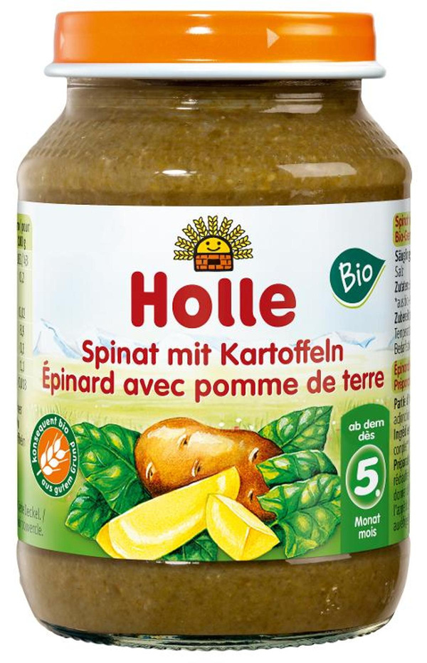 Produktfoto zu VPE 6x190g Spinat Kartoffeln