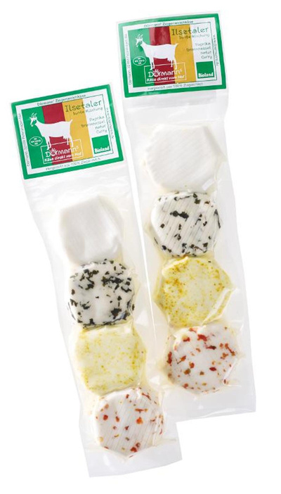 Produktfoto zu Ilsetaler Mini Cacciottas ca. 4x30g -Ziegenweichkäse