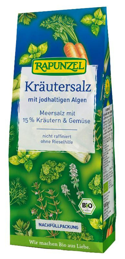 Produktfoto zu Kräutersalz jodiert 500 g NRAP