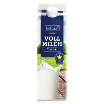 Produktfoto zu Vollmilch 3,7%