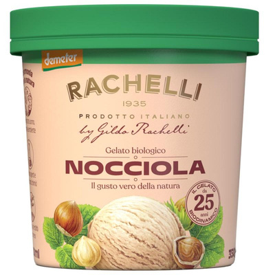 Produktfoto zu Haselnuss Eis 500ml