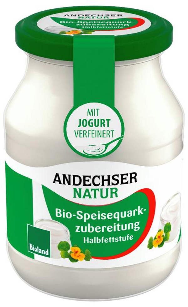 Produktfoto zu Speisequark Zubereitung im Glas 20% 500g
