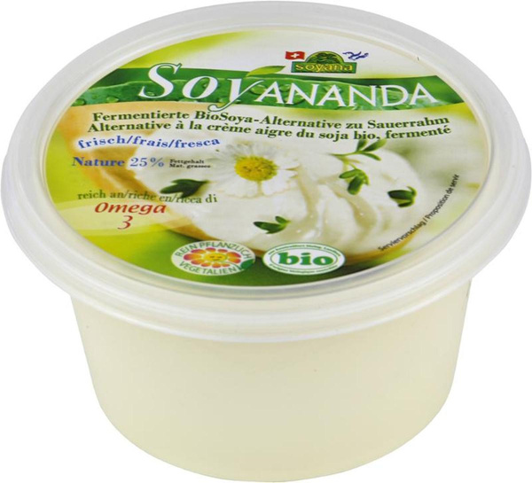 Produktfoto zu Sauerrahm Soja Soyananda 200g