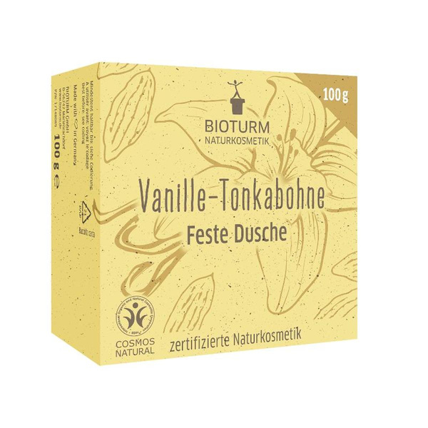 Produktfoto zu Feste Dusche Vanille-Tonkabohne 100g
