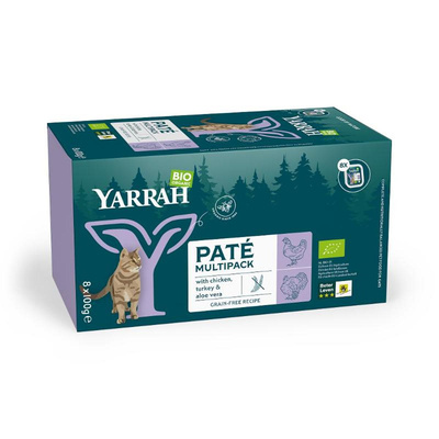 Produktfoto zu Katzen Pate Huhn Multipack 8x100g