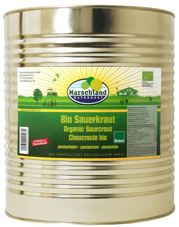 Produktfoto zu Sauerkraut 10,2l