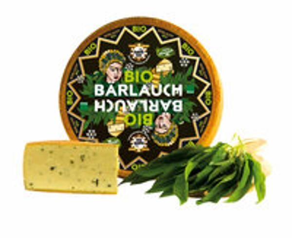 Produktfoto zu Bärlauchkäse aus Heumilch