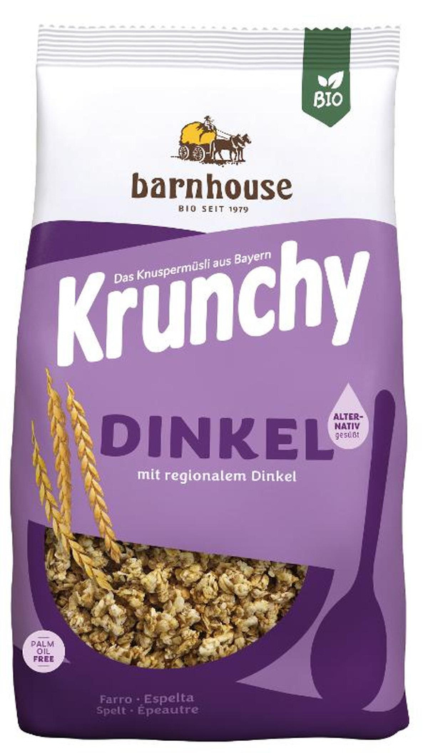 Produktfoto zu Krunchy PUR Dinkel 375g