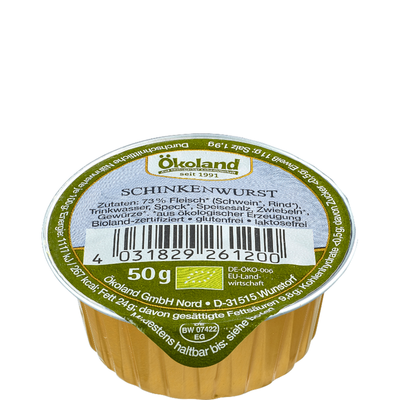 Produktfoto zu VPE 10x50g Feine Schinkenwurst