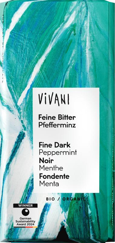 Produktfoto zu Schokolade, Pfefferminz 100g