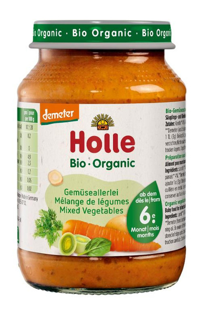 Produktfoto zu Babykost, Gemüseallerlei