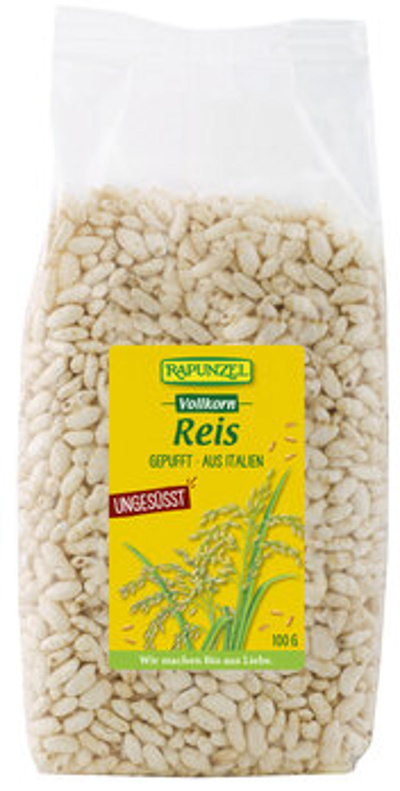 Produktfoto zu Vollkorn Reis gepufft