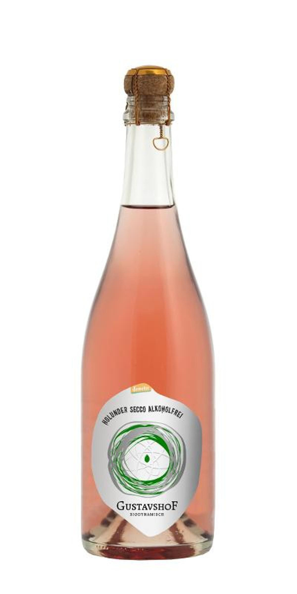 Produktfoto zu Holunder Secco alkoholfrei 0,75l