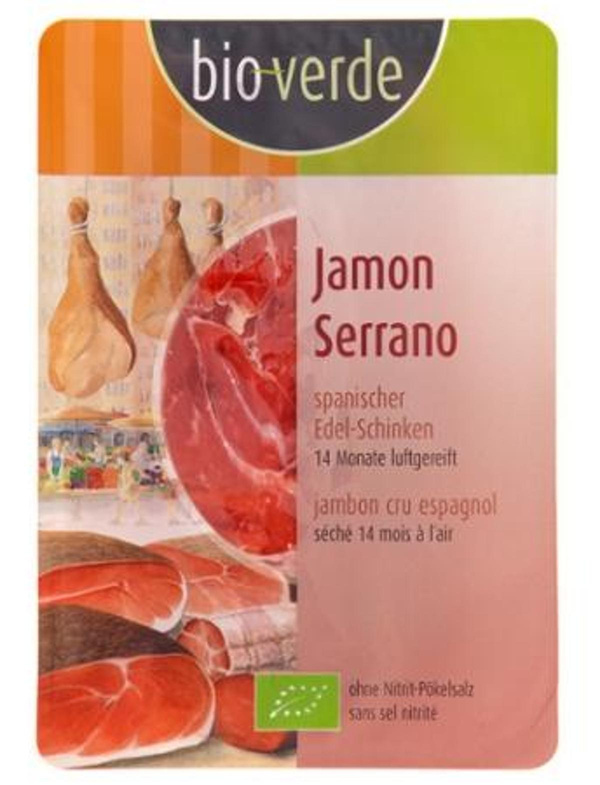 Produktfoto zu Serrano Schinken Jamon 80g