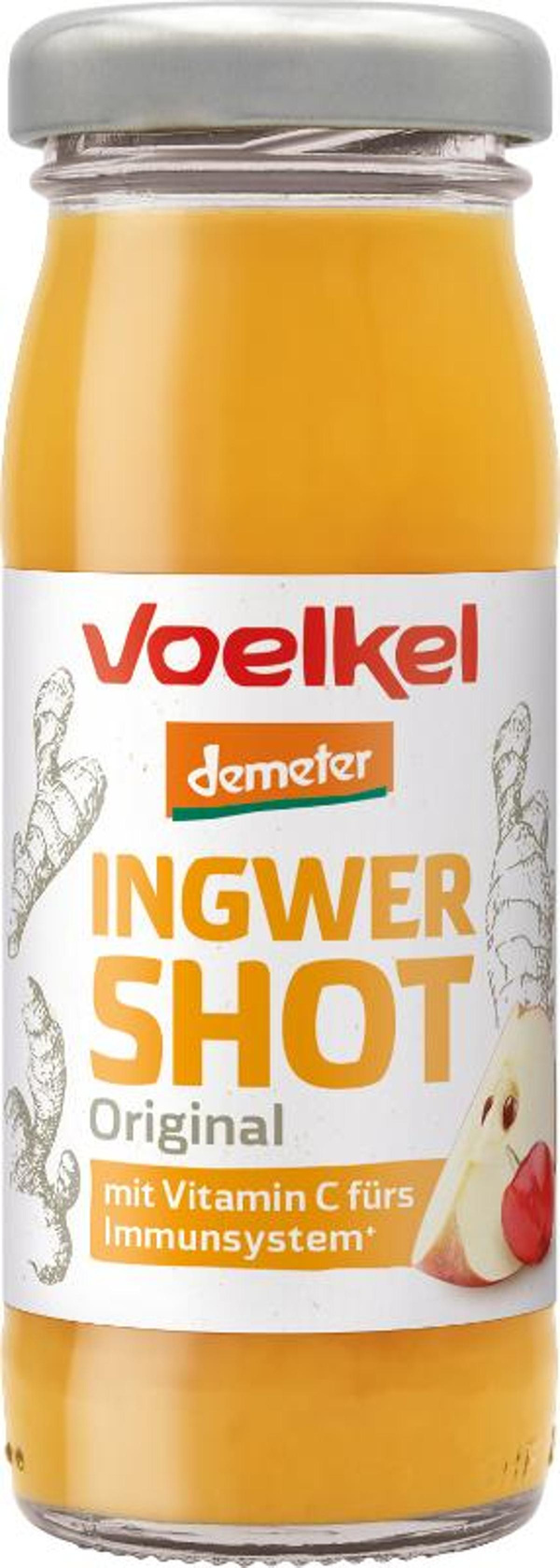 Produktfoto zu Shot Ingwer & Kurkuma 95ml