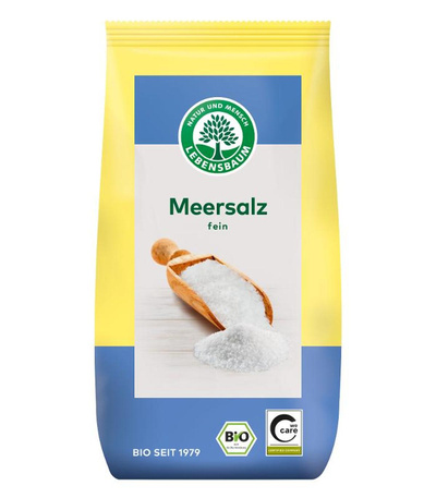Produktfoto zu Meersalz fein 500g
