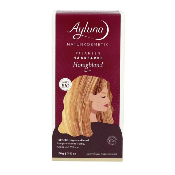 Produktfoto zu Pflanzenhaarfarbe Honigblond 100g