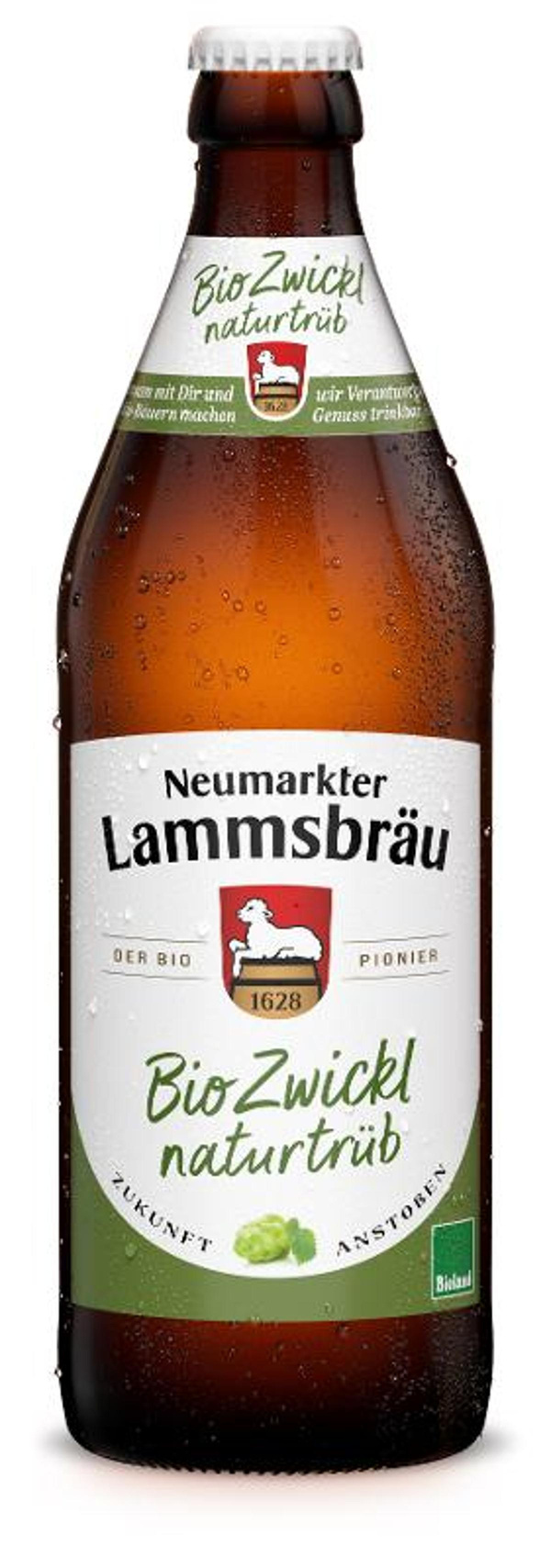 Produktfoto zu Lammsbräu Zwickl 10x 0,5 l