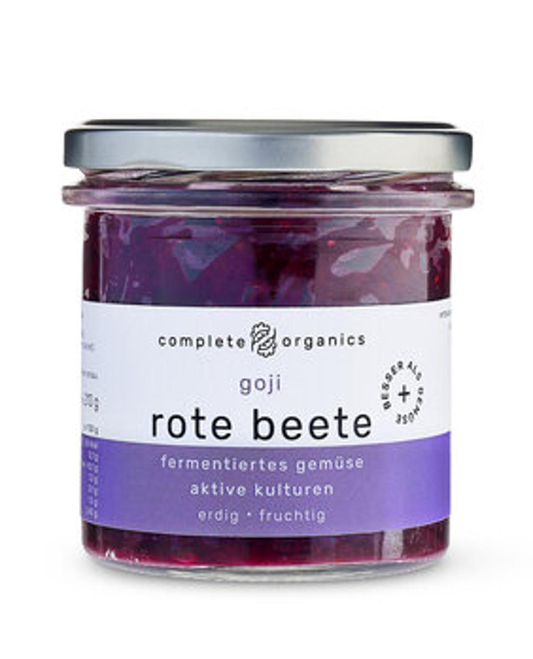 Produktfoto zu Kimchi Goji Rote Beete im glas 230g