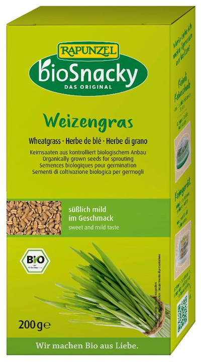 Produktfoto zu Weizengras bioSnacky