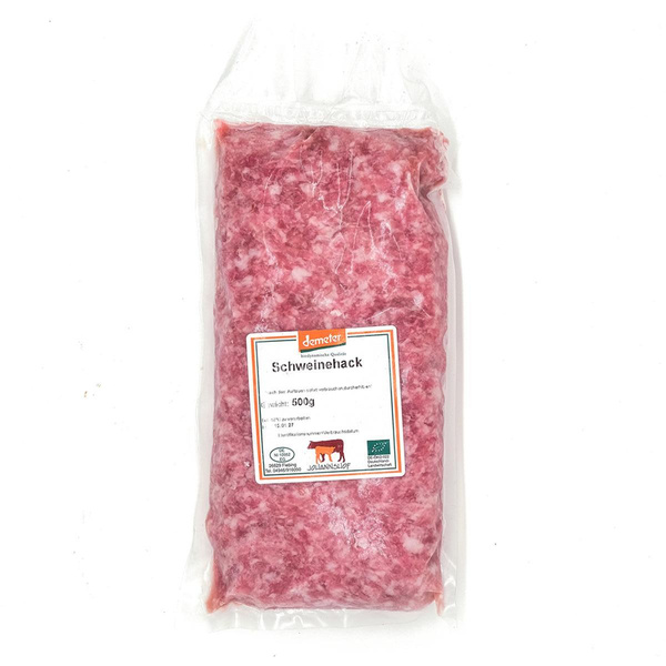 Produktfoto zu Hackfleisch vom Schwein TK