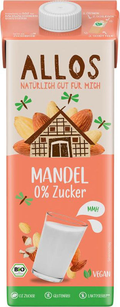 Produktfoto zu Mandeldrink Natural 1l