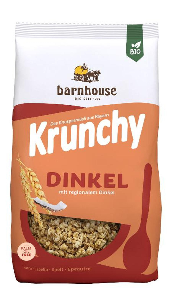 Produktfoto zu Krunchy PUR Dinkel 600g