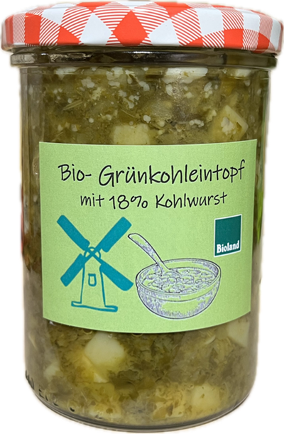 Produktfoto zu Grünkohleintopf mit Kohlwurst