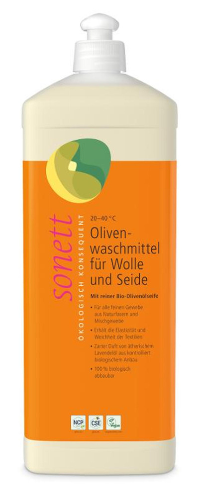 Produktfoto zu Oliven Waschmittel Wolle Seide 1L