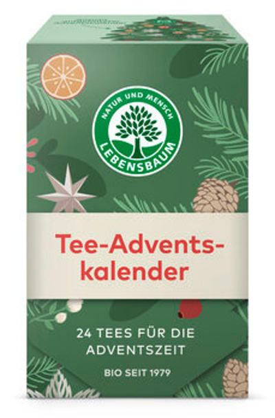 Produktfoto zu Adventskalendertee Lebensbaum Teebeutel