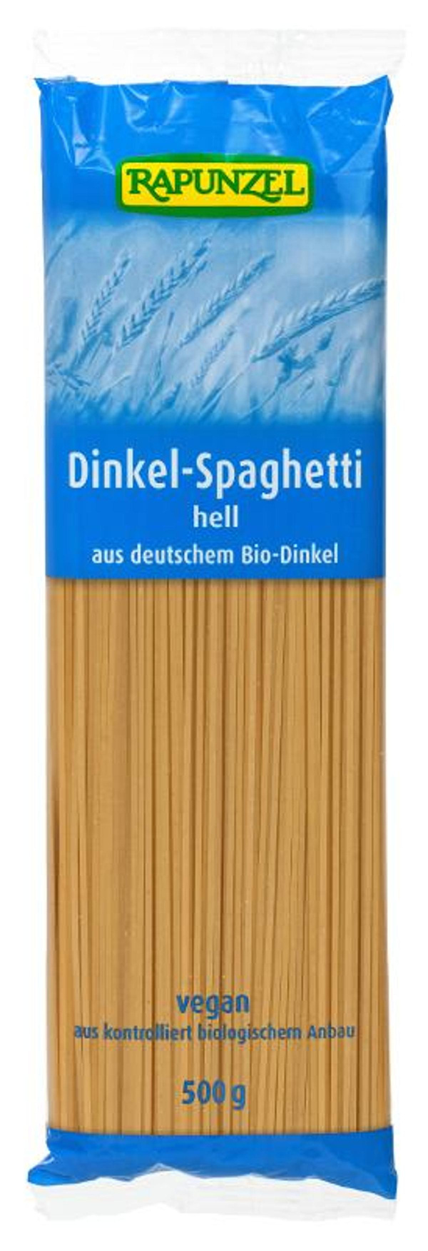 Produktfoto zu Dinkel-Spaghetti, hell 500g