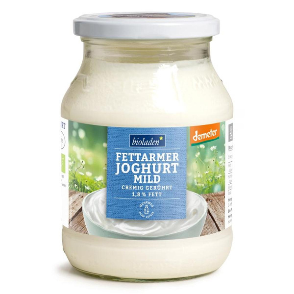 Produktfoto zu b*Joghurt Natur mild 1,8% 500g