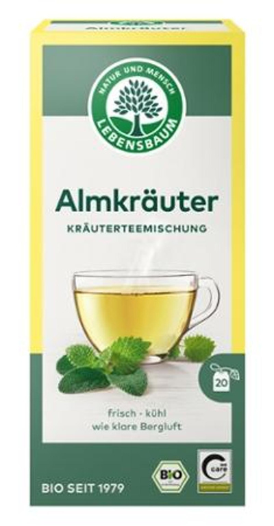 Produktfoto zu Almkräuter Teebeutel 20x1,5g