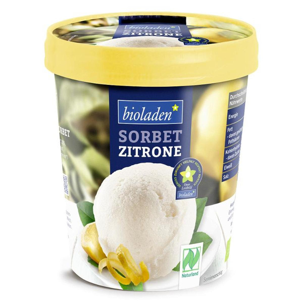 Produktfoto zu b*Zitronensorbet 500ml