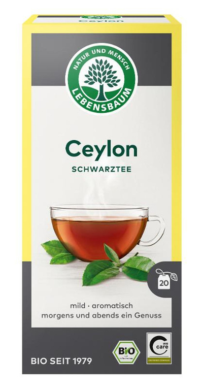Produktfoto zu Ceylon Schwarztee TB