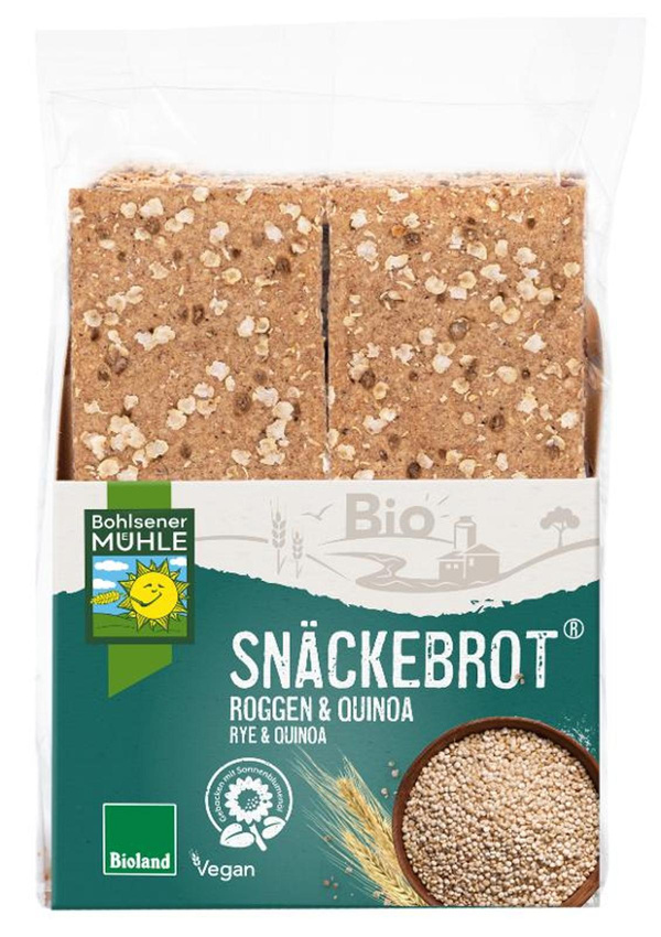 Produktfoto zu Snäckebrot Roggen Quinoa 200g