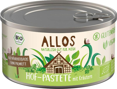 Produktfoto zu Hof Pastete mit Kräutern, 125g