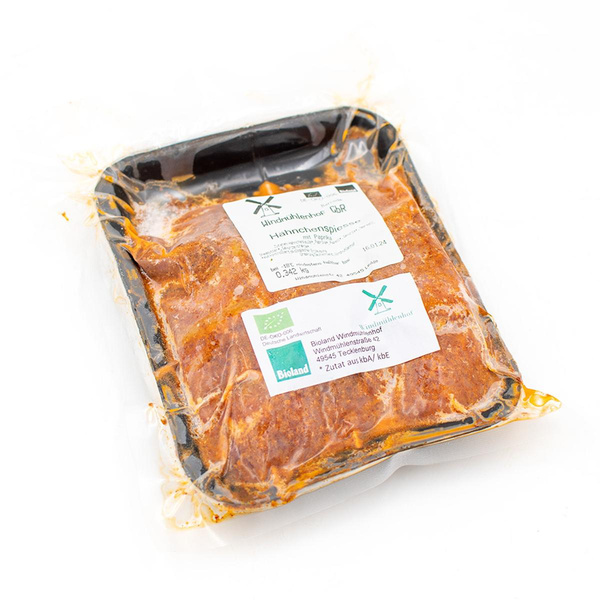 Produktfoto zu Hähnchenspieße mit Paprika ca. 310g TK