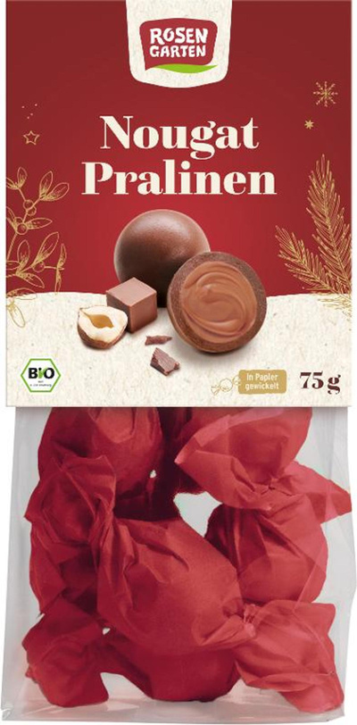 Produktfoto zu Nuss Nougat Pralinen 75g