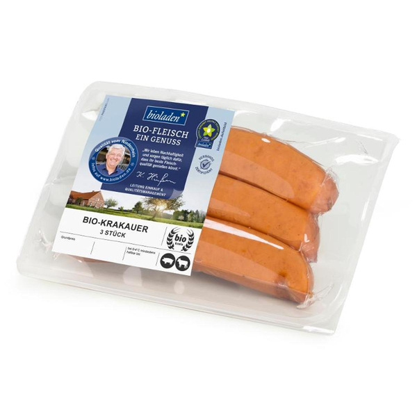 Produktfoto zu Krakauer v. Schwein & Rind 3x80g