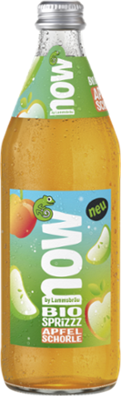 Produktfoto zu now Sprizzz Apfelschorle 10x0,5l