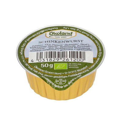 Produktfoto zu VPE 10x50g Feine Schinkenwurst